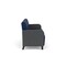 Lesro Siena 3 Seat Tandem Seating No Center Arms, Black, MD Ink Back, MD Ink Seat, RS Echo Panels SN3101 - alternate 3